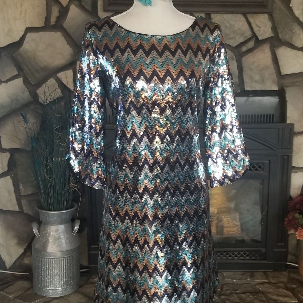 Luxology Sequin Dress Size 10